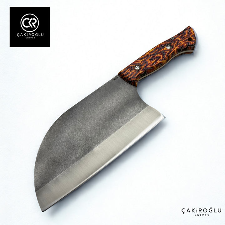 Almazan Pro – Böhler N690 Steel & G-Carta Handle Handcrafted Camping Chef Knife