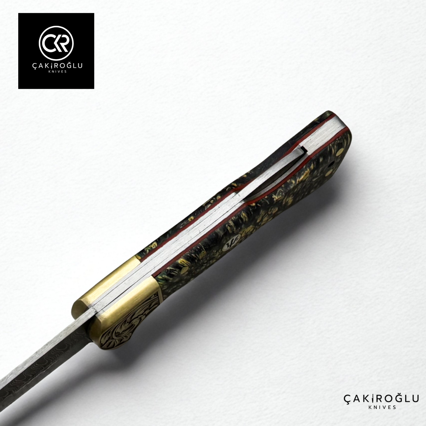 Corvus Series - Custom Handcrafted Folding Knife - Limited Edition