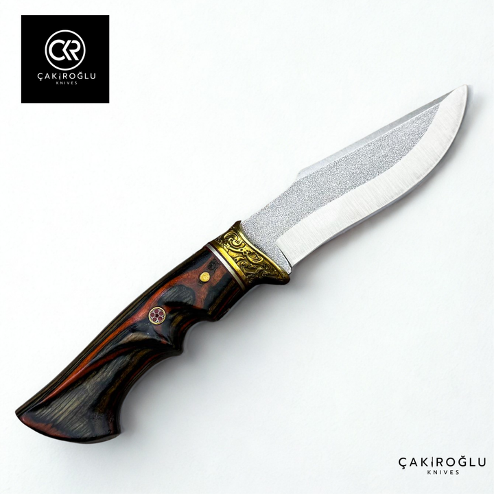 Heritage 296 Ember - Handcrafted Custom N690 Steel Hunting Knife