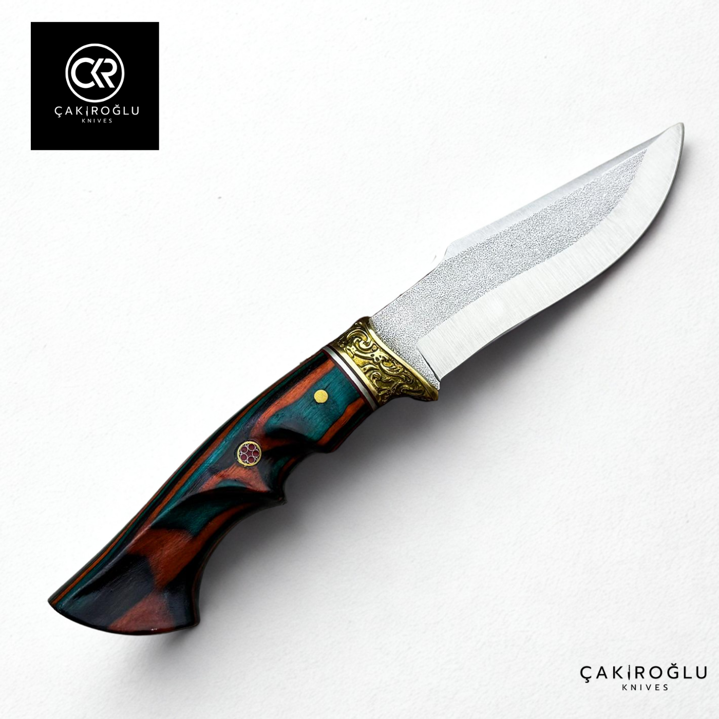 Heritage 296 OceanFlame - Handcrafted Custom N690 Steel Hunting Knife