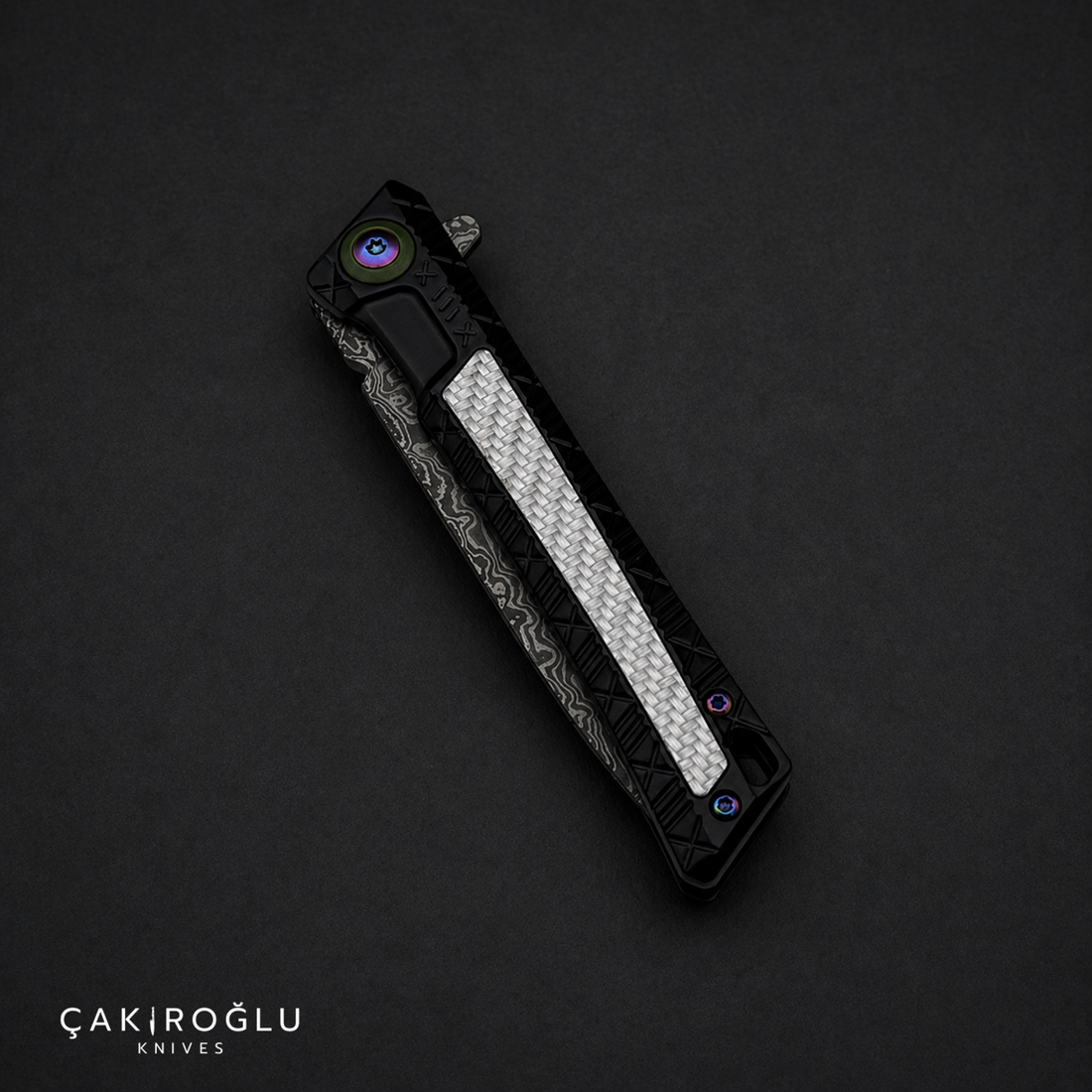 Damascus Pocket Folding Knife - Gentleman Style