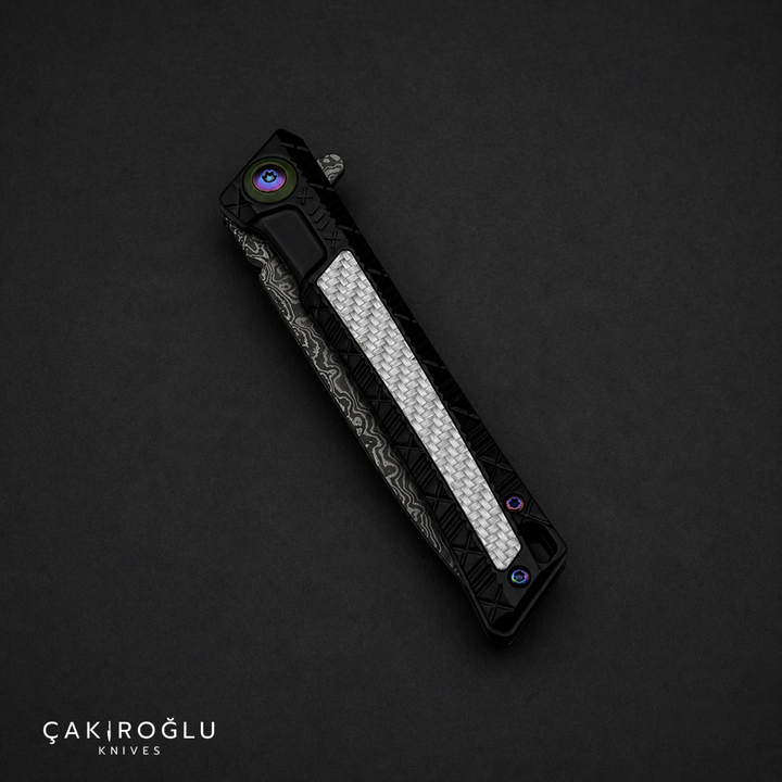 Damascus Pocket Folding Knife - Gentleman Style