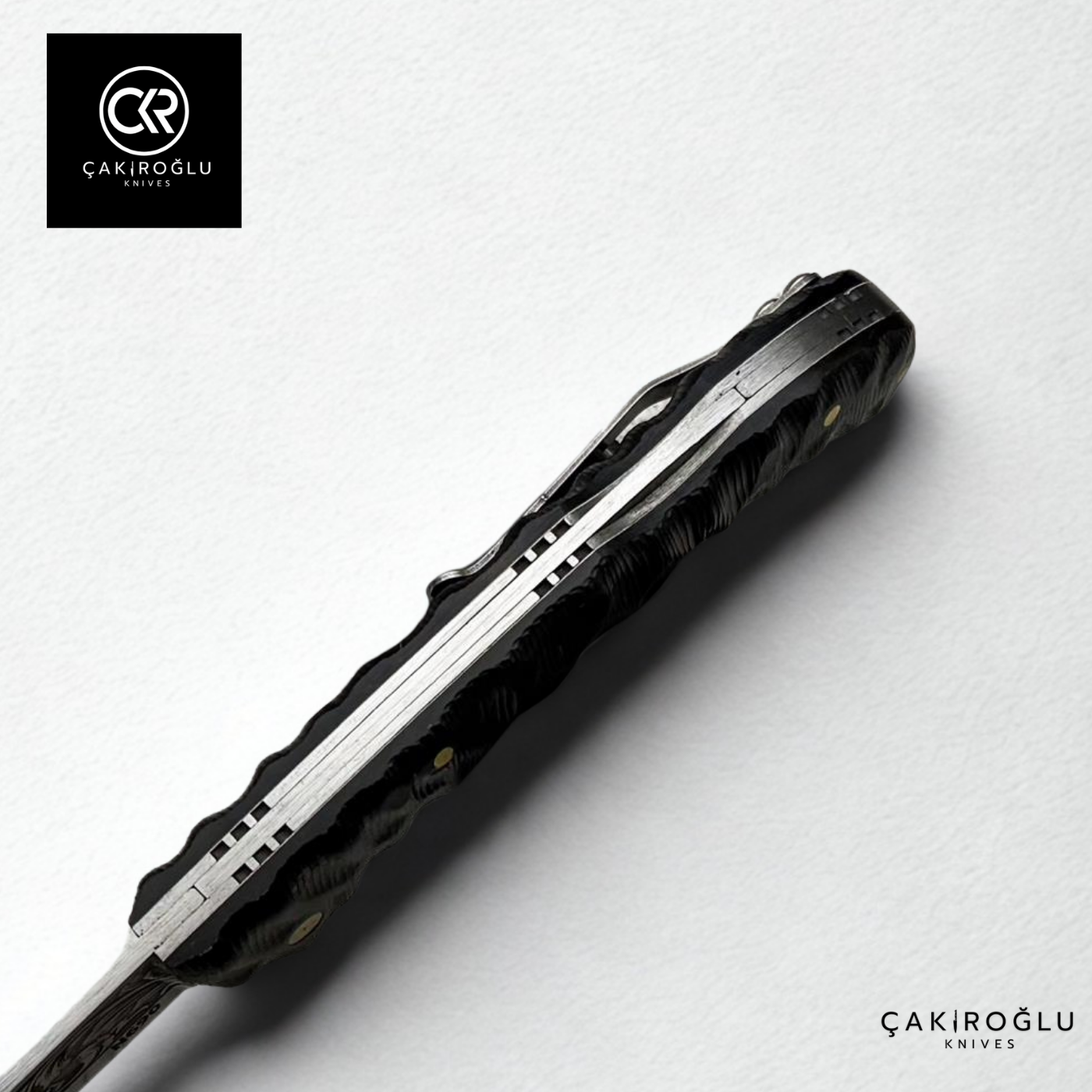 Hayta 838 Black Edition Handcrafted Folding Knife - N690 Böhler Steel & Compact Handle