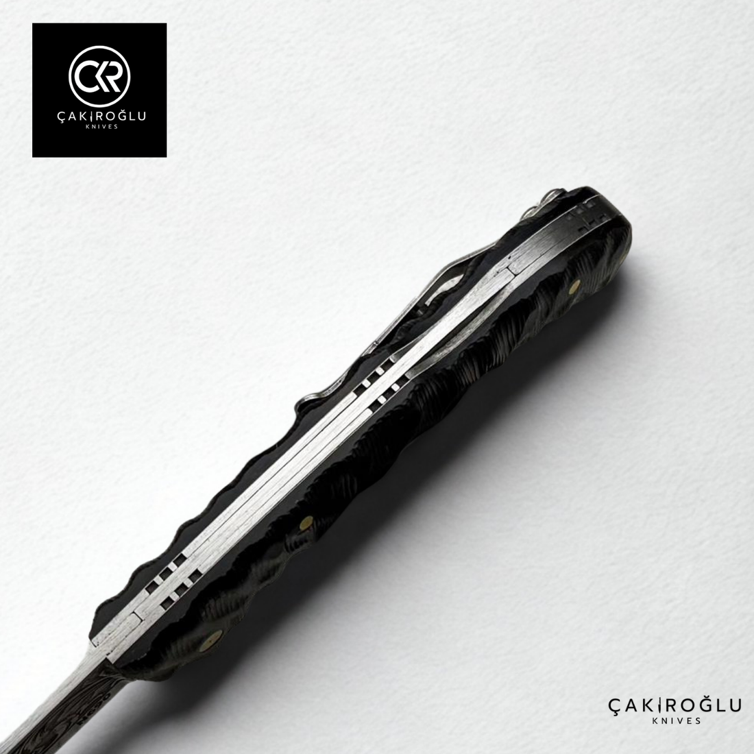 Hayta 838 Black Edition Handcrafted Folding Knife - N690 Böhler Steel & Compact Handle