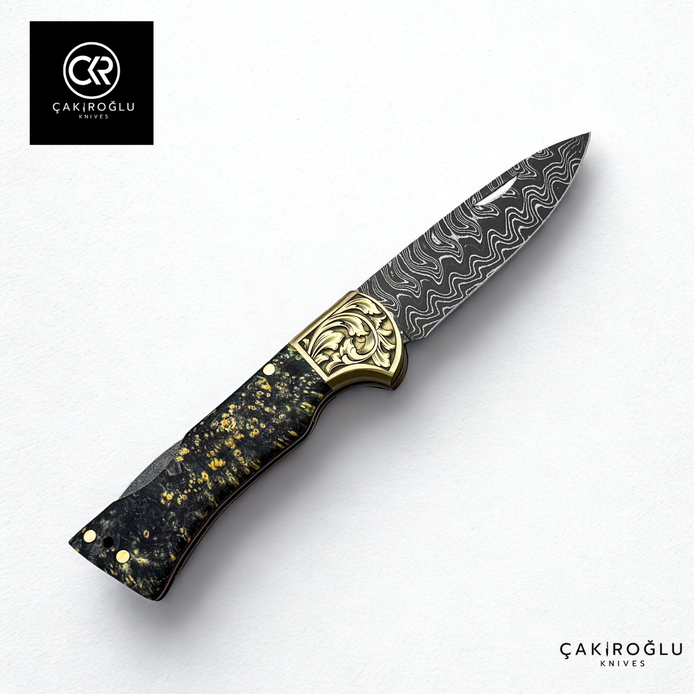 Corvus Series - Custom Handcrafted Folding Knife - Limited Edition
