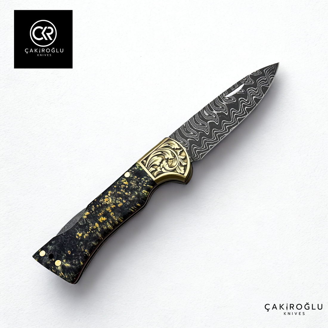 Corvus Series - Custom Handcrafted Folding Knife - Limited Edition