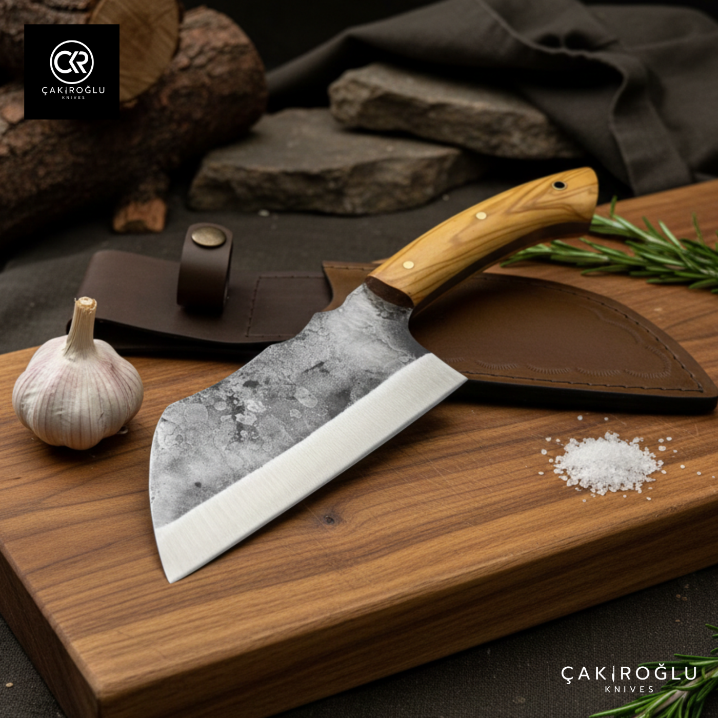 Almazan 556 Handcrafted Camping Chef Knife