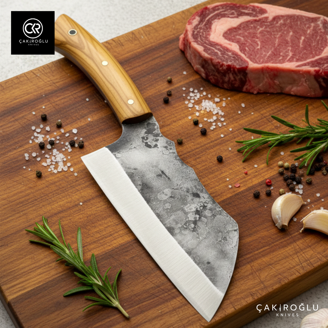 Almazan 556 Handcrafted Camping Chef Knife