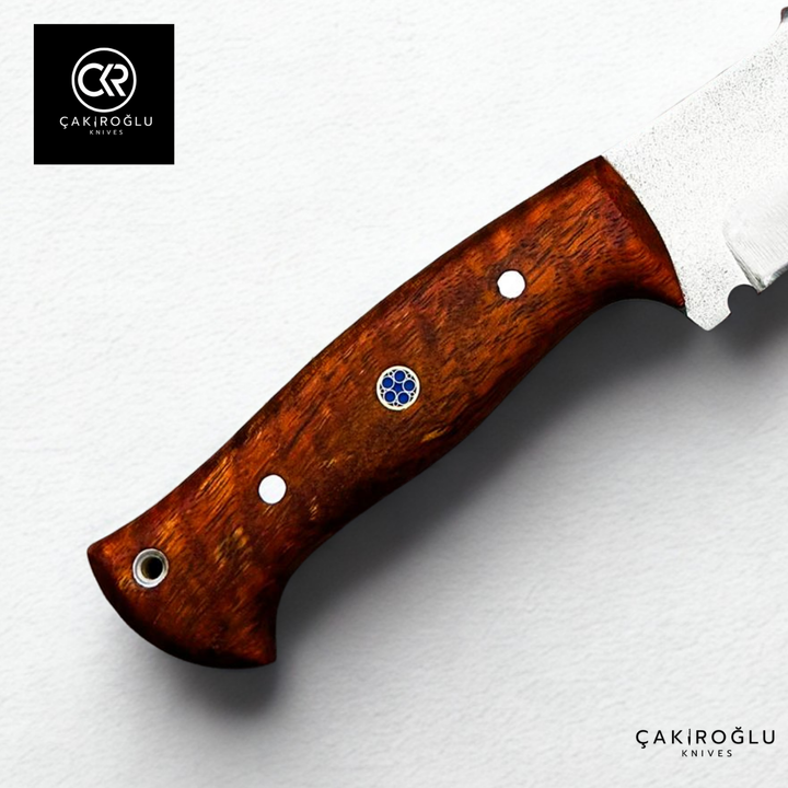 Handcrafted Custom-made Böhler N690 Steel & Stabilized Mango Handle Hunting Knife