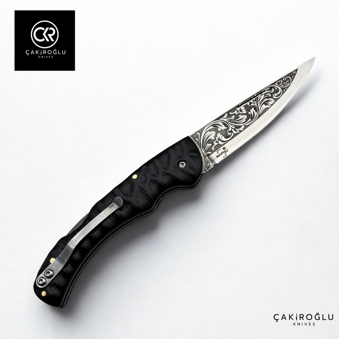 Hayta 838 Black Edition Handcrafted Folding Knife - N690 Böhler Steel & Compact Handle