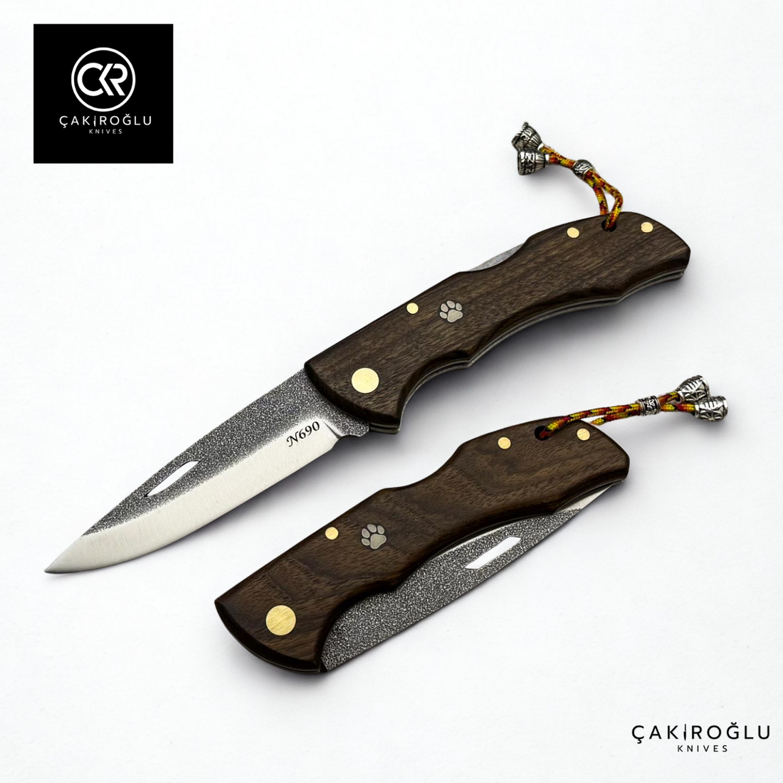 Showy Series Large Size Handcrafted Folding Knife - N690 Böhler Steel