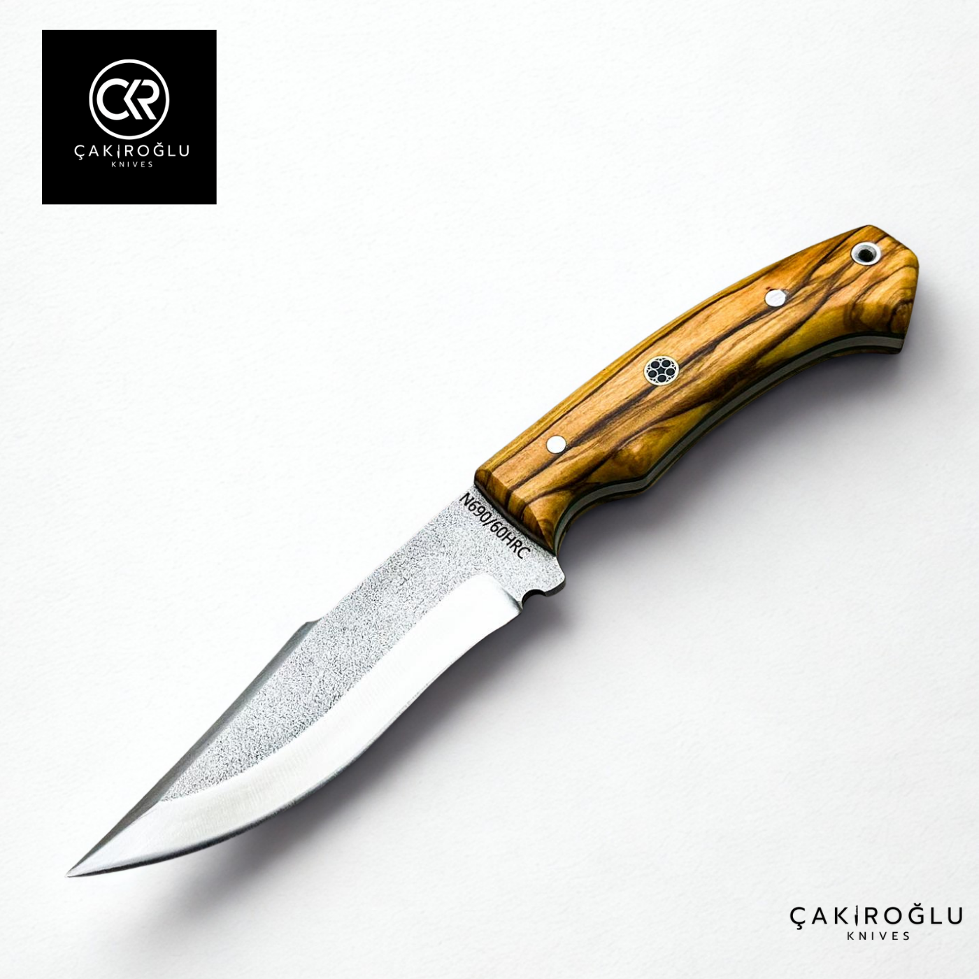 Handcrafted Custom-made Böhler N690 Steel Hunting Knife