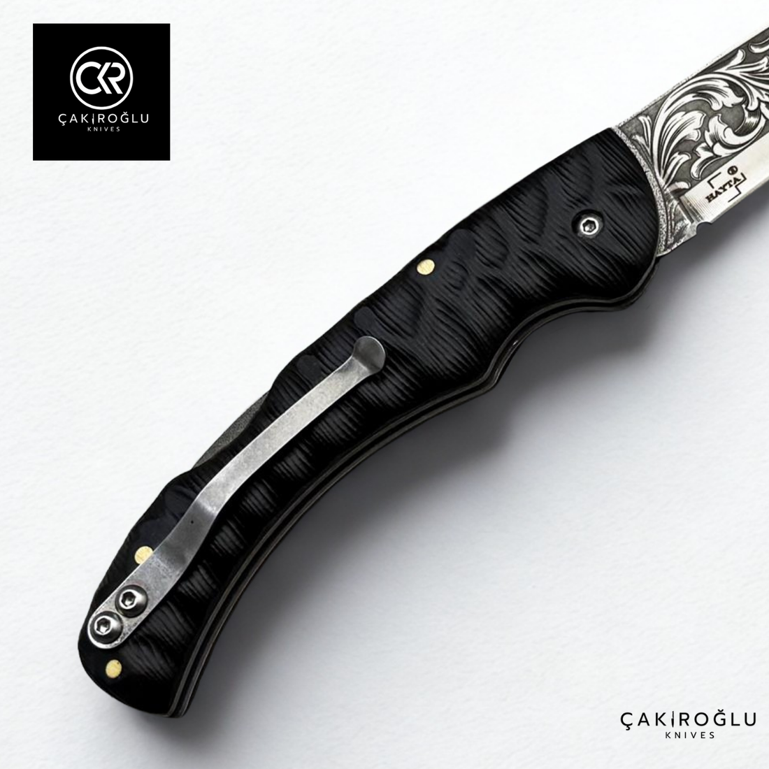 Hayta 838 Black Edition Handcrafted Folding Knife - N690 Böhler Steel & Compact Handle