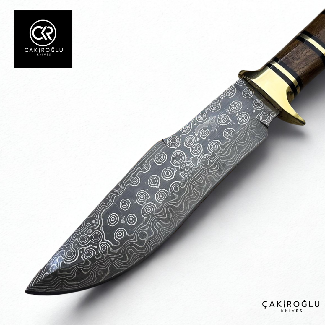 Root Stag - Handcrafted Custom-made Damascus Colletible Knife