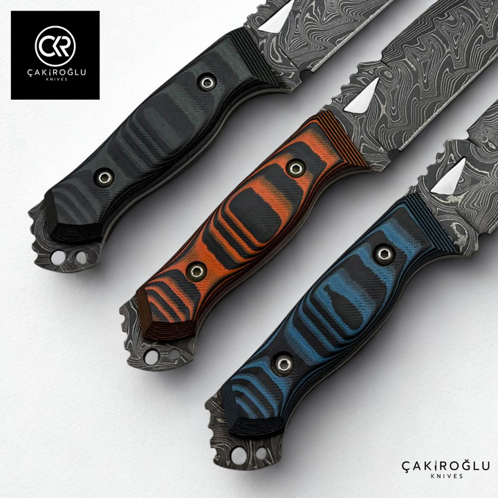 Strike Series Collection Edition Handcrafted Custom Hunt / Camping Knife