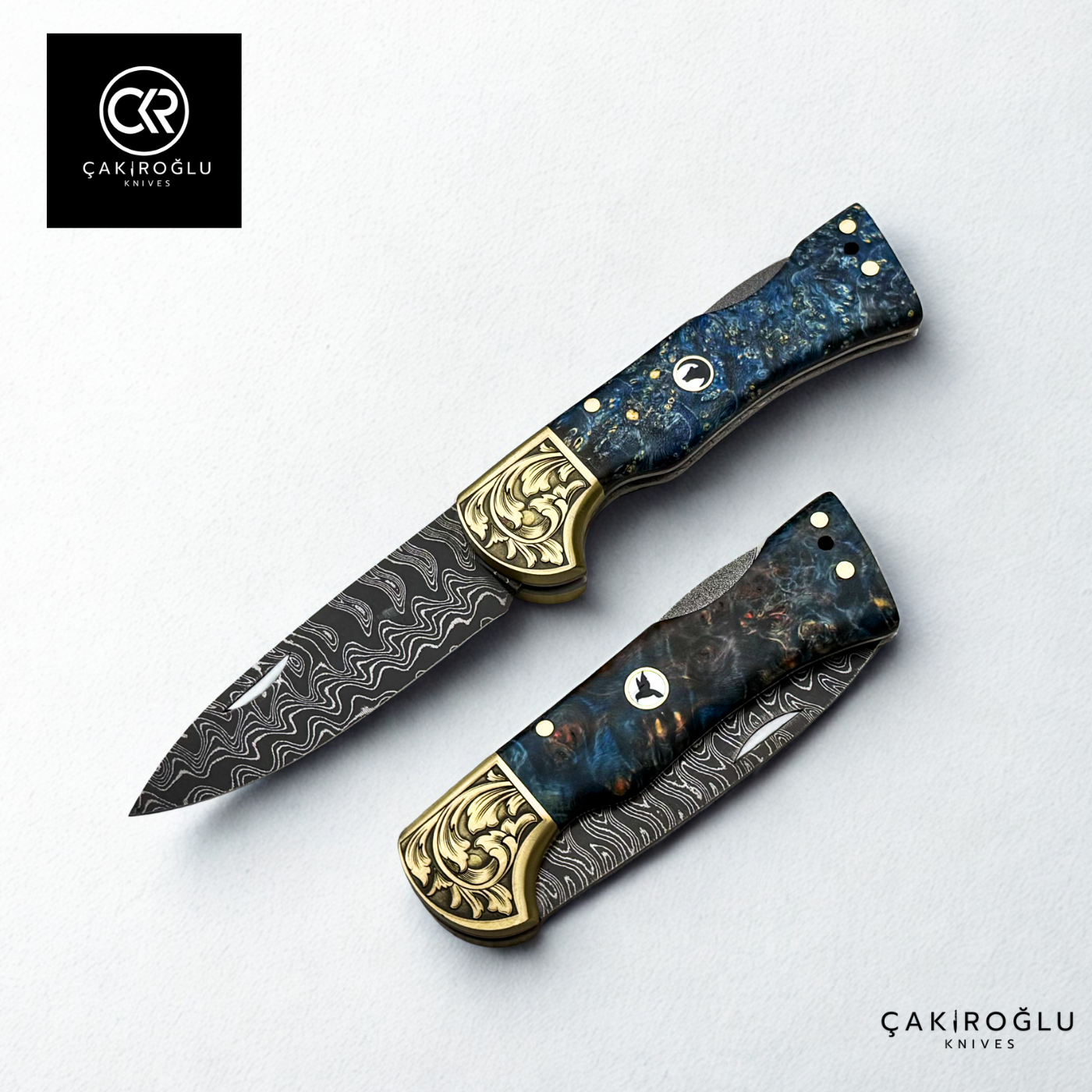 Corvus Series - Custom Handcrafted Folding Knife - Limited Edition