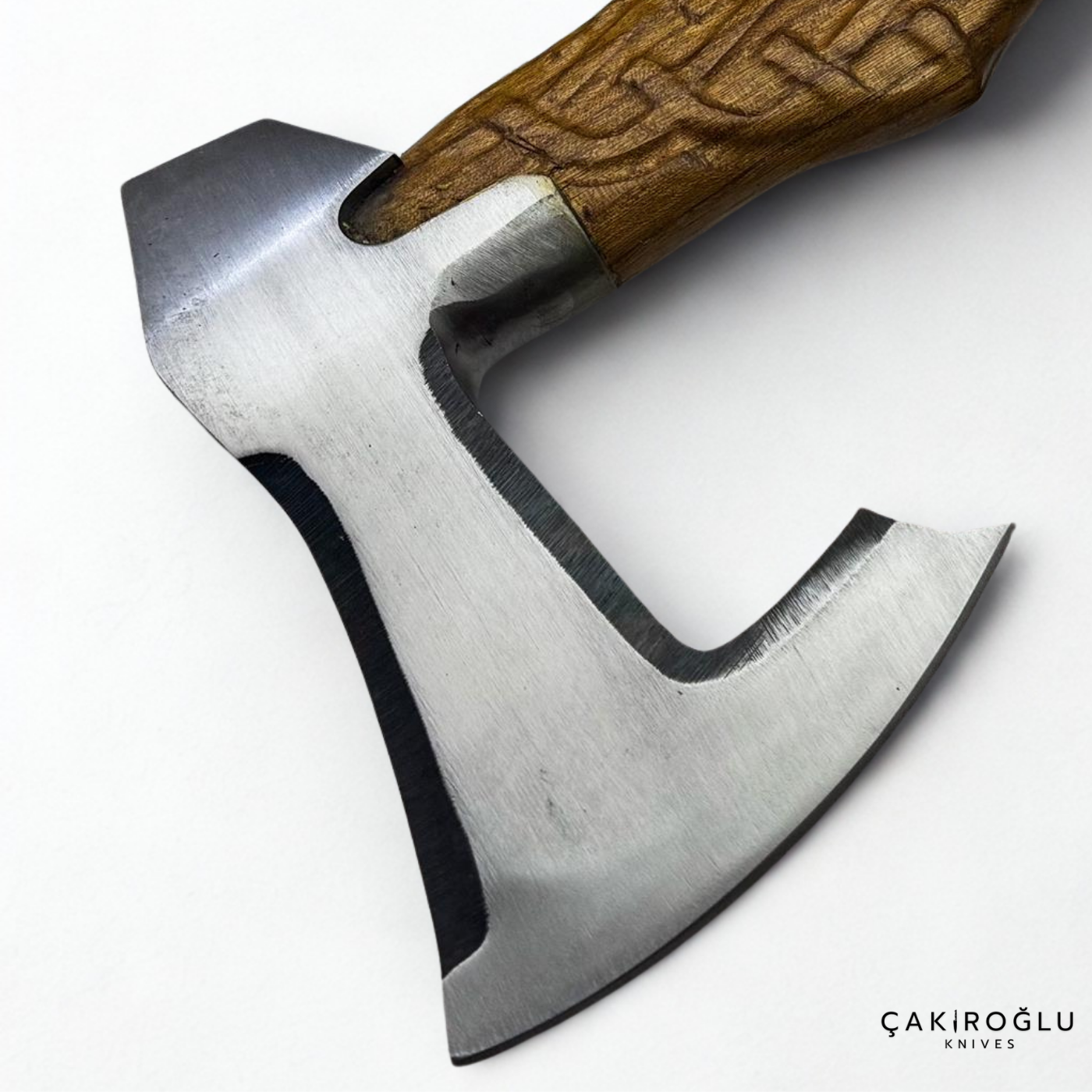 Specially Handworked Lion Head Design Handmade Camping Axe