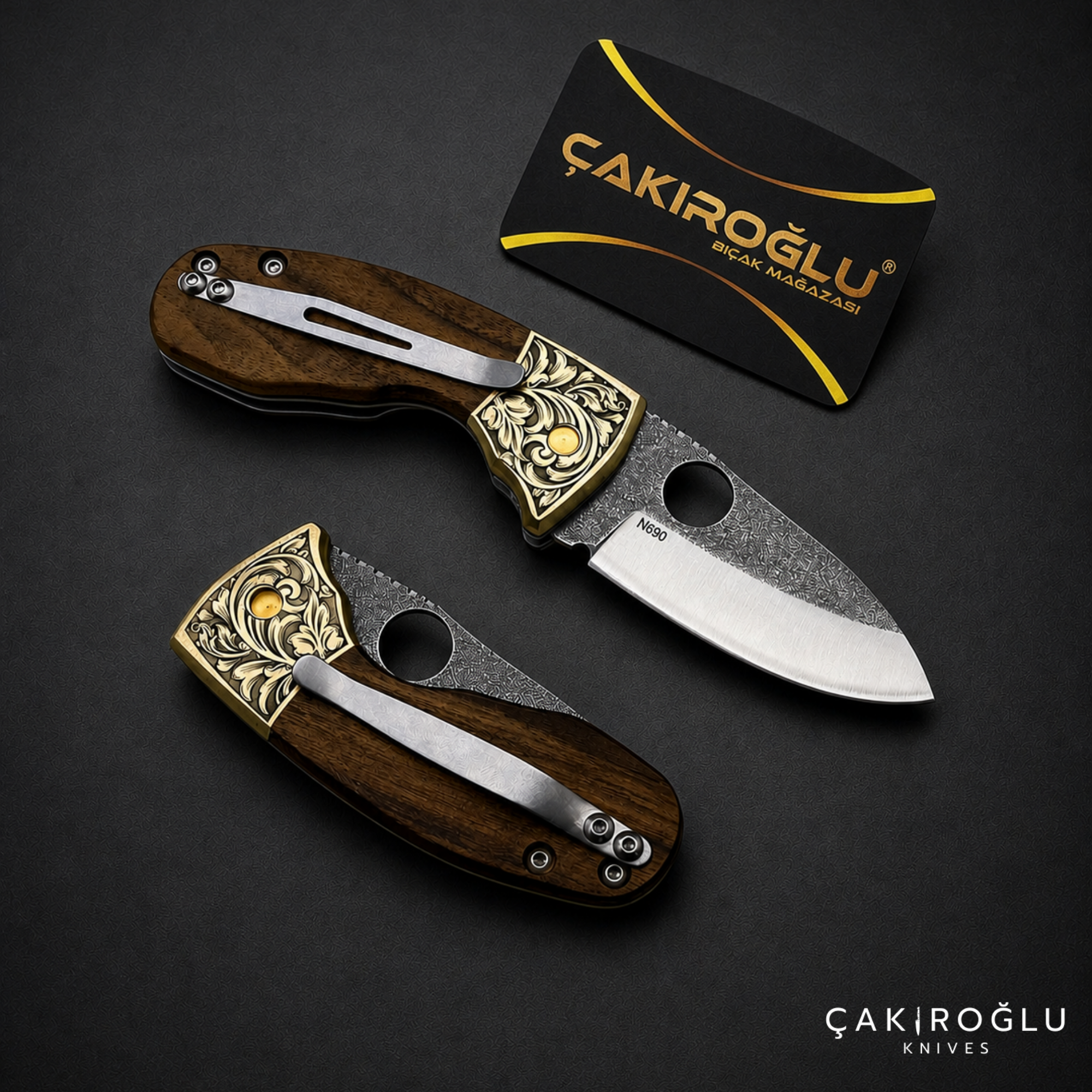 Naim 107 - Custom Handcrafted Folding Knife