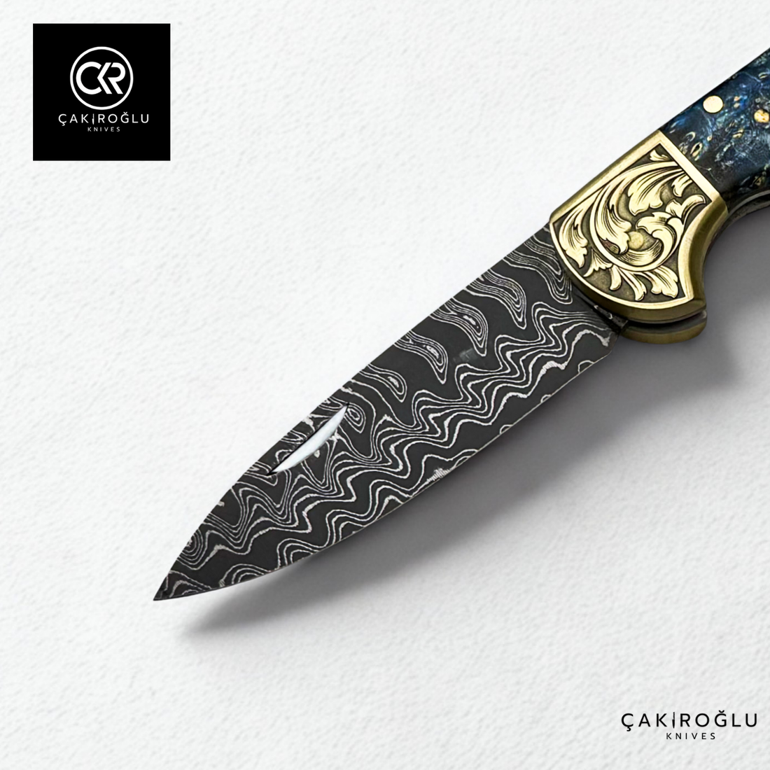 Corvus Series - Custom Handcrafted Folding Knife - Limited Edition