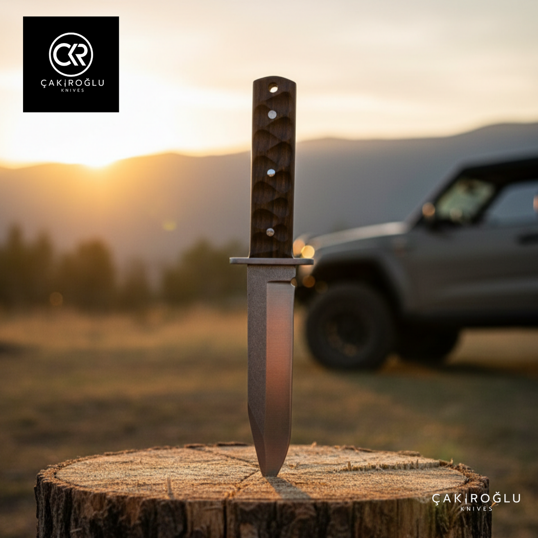 Handcrafted Outdoor Hunting Knife