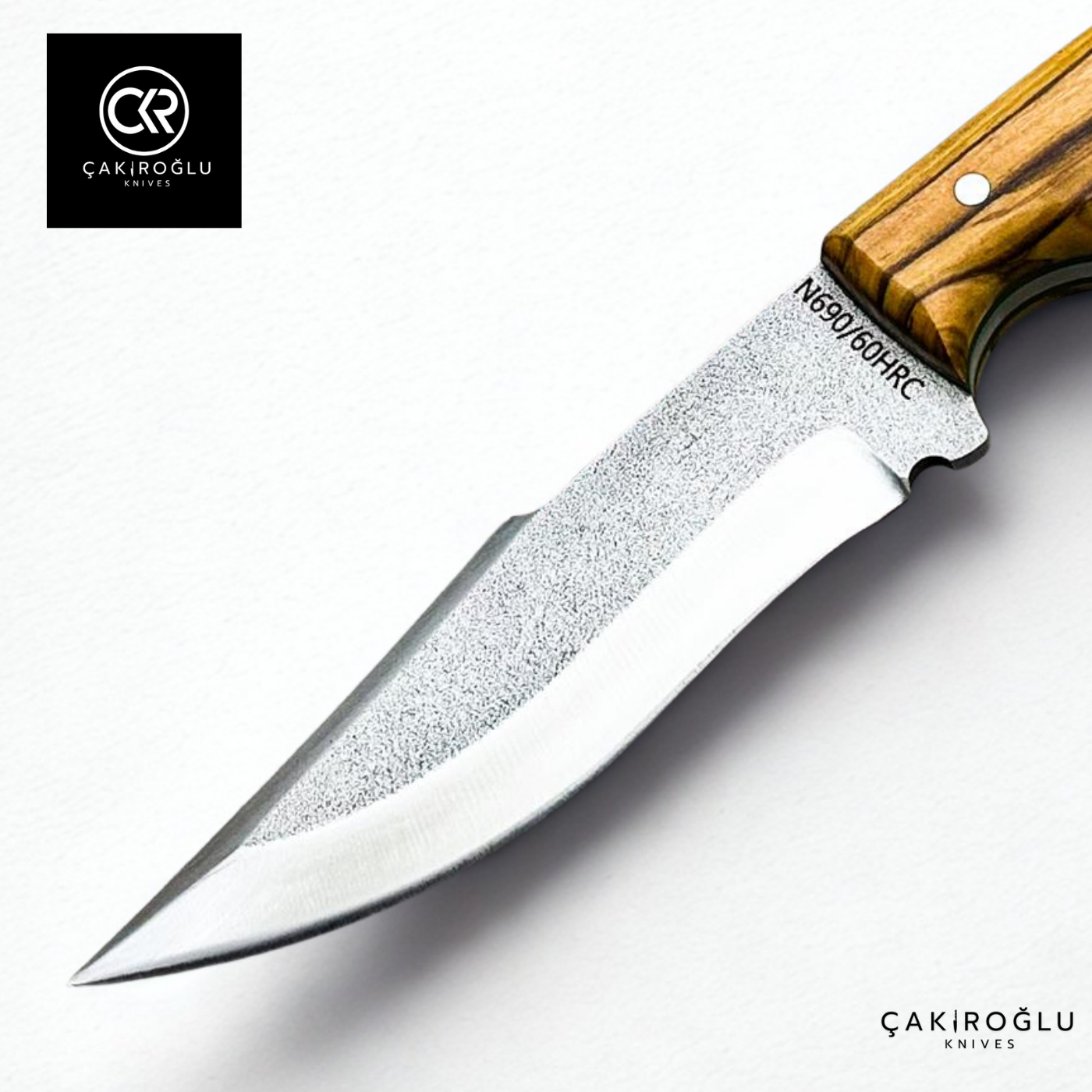 Handcrafted Custom-made Böhler N690 Steel Hunting Knife