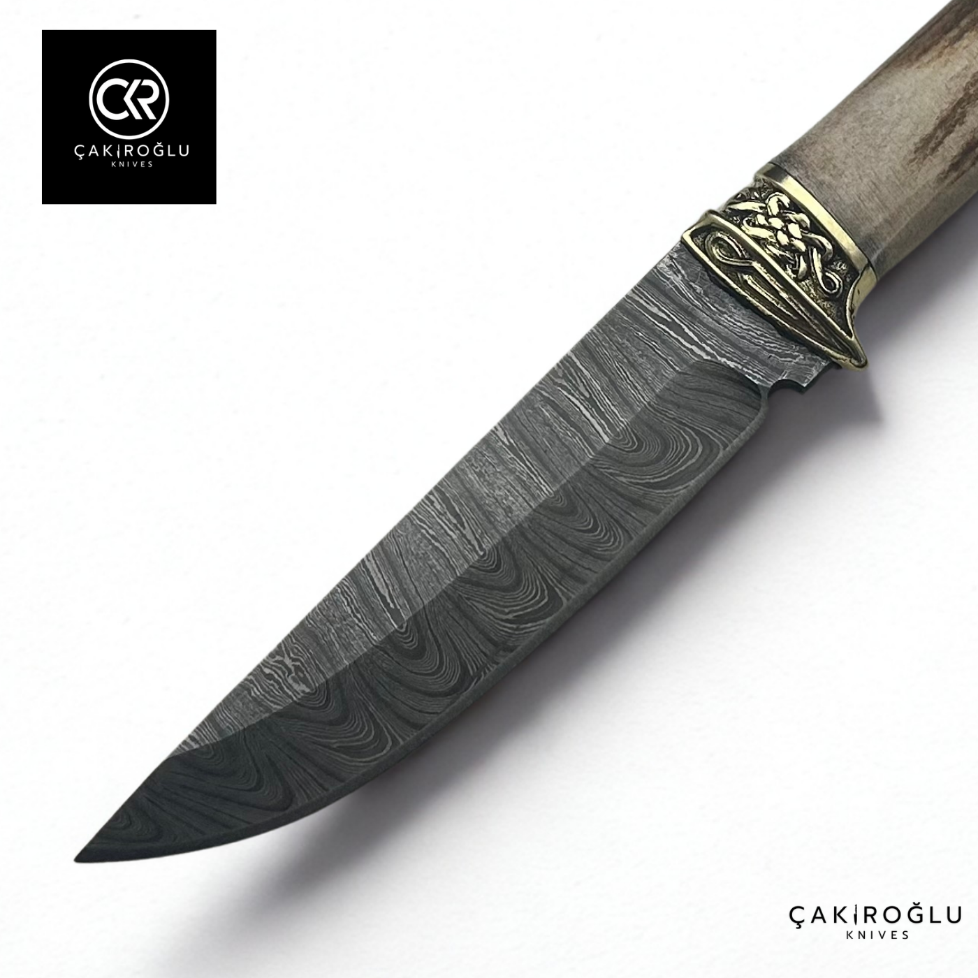 Hunter 921 Collector's Edition - Handcrafted Custom-made Damascus Steel Hunting Knife