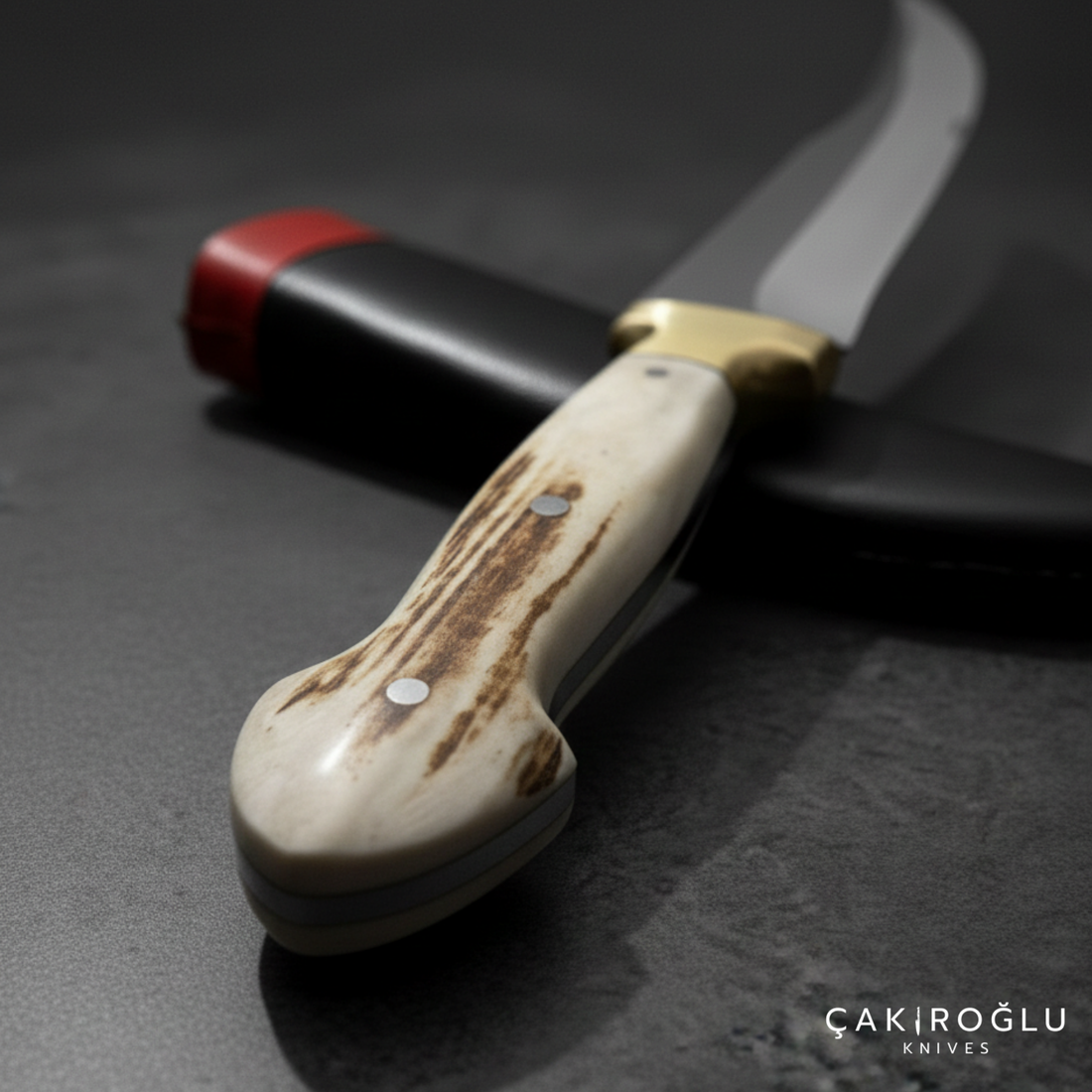 Handmade Stainless Steel Hunting Dagger Knife with Sheath
