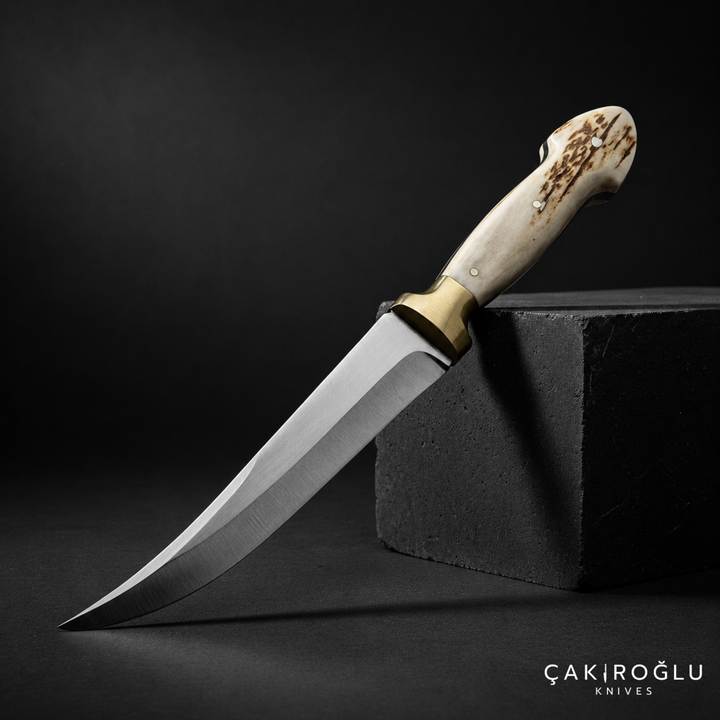 Handmade Stainless Steel Hunting Dagger Knife with Sheath