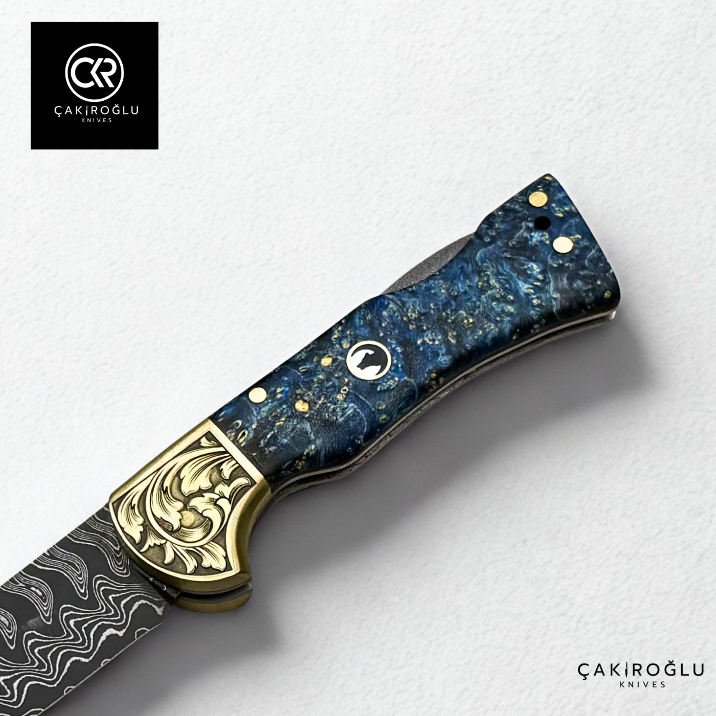 Corvus Series - Custom Handcrafted Folding Knife - Limited Edition