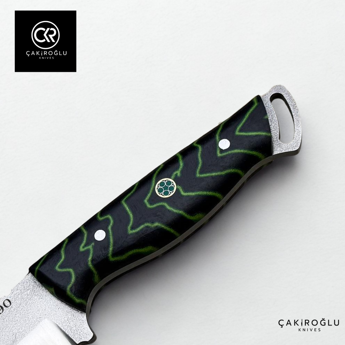 Handcrafted Custom-made Böhler N690 Steel & G-carta Handle Hunting Knife