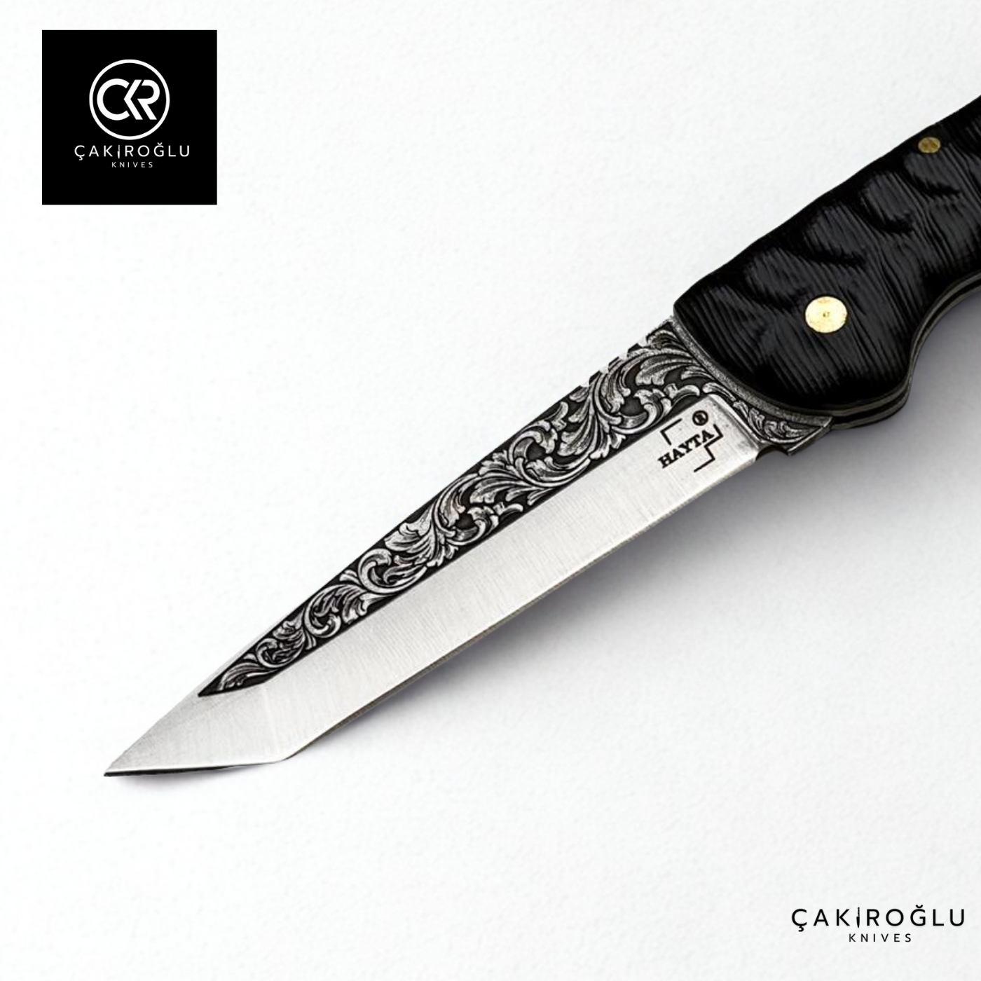 Hayta 856 - Handcrafted Tanto Model Folding Knife