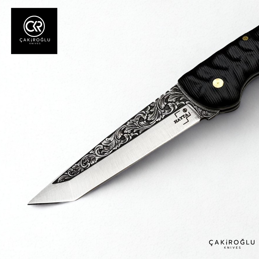 Hayta 856 - Handcrafted Tanto Model Folding Knife
