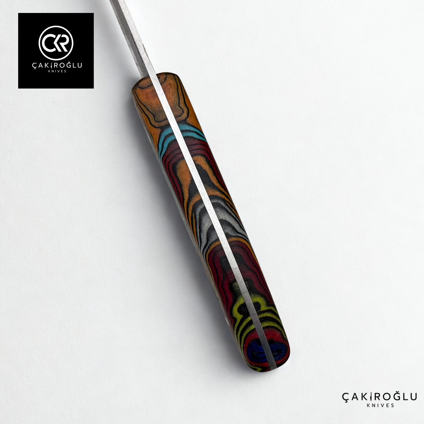 Santoku Model Handcrafted Chef Knife - Böhler N690 Steel & G-carta Handle