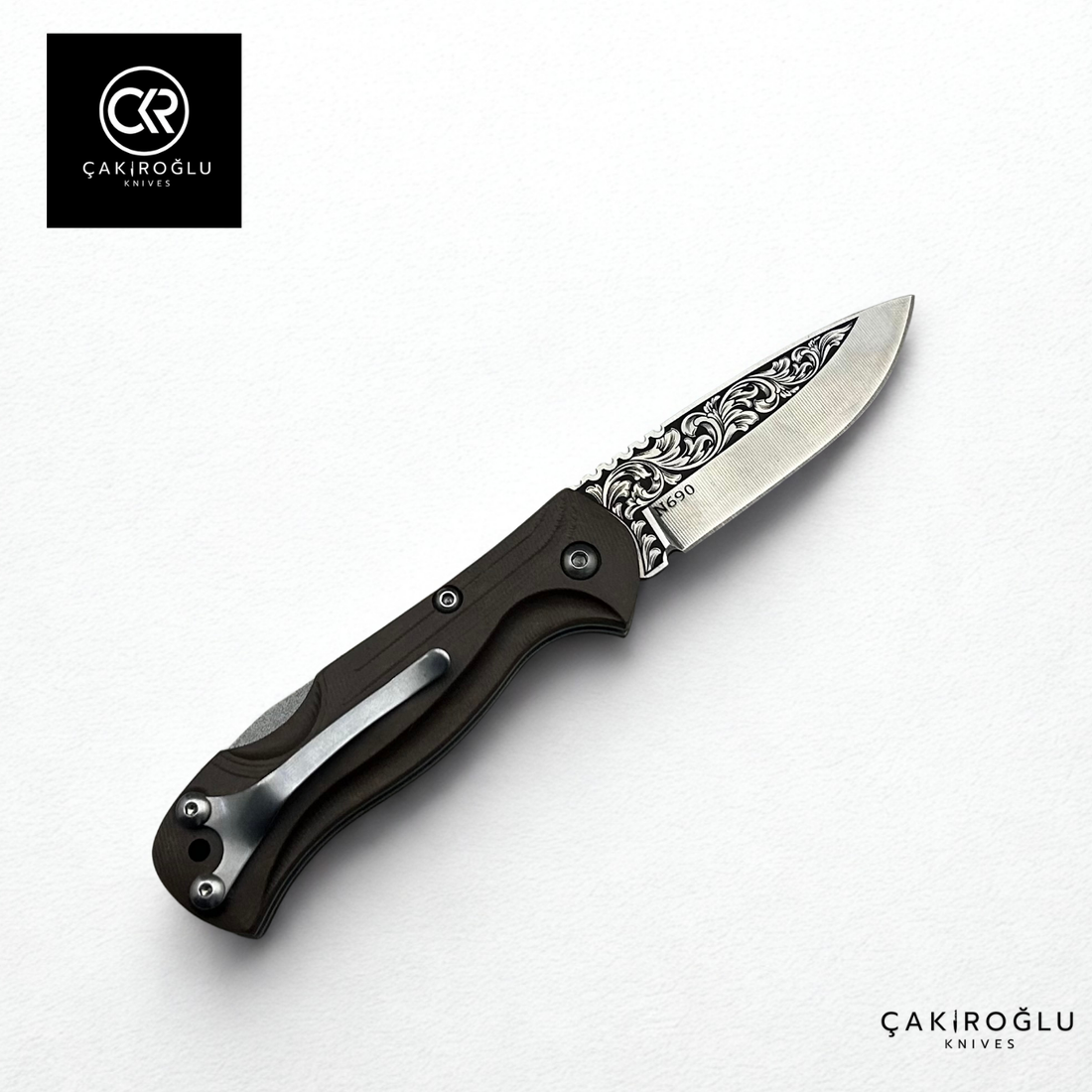 Nivora Lux - Handcrafted Folding Knife