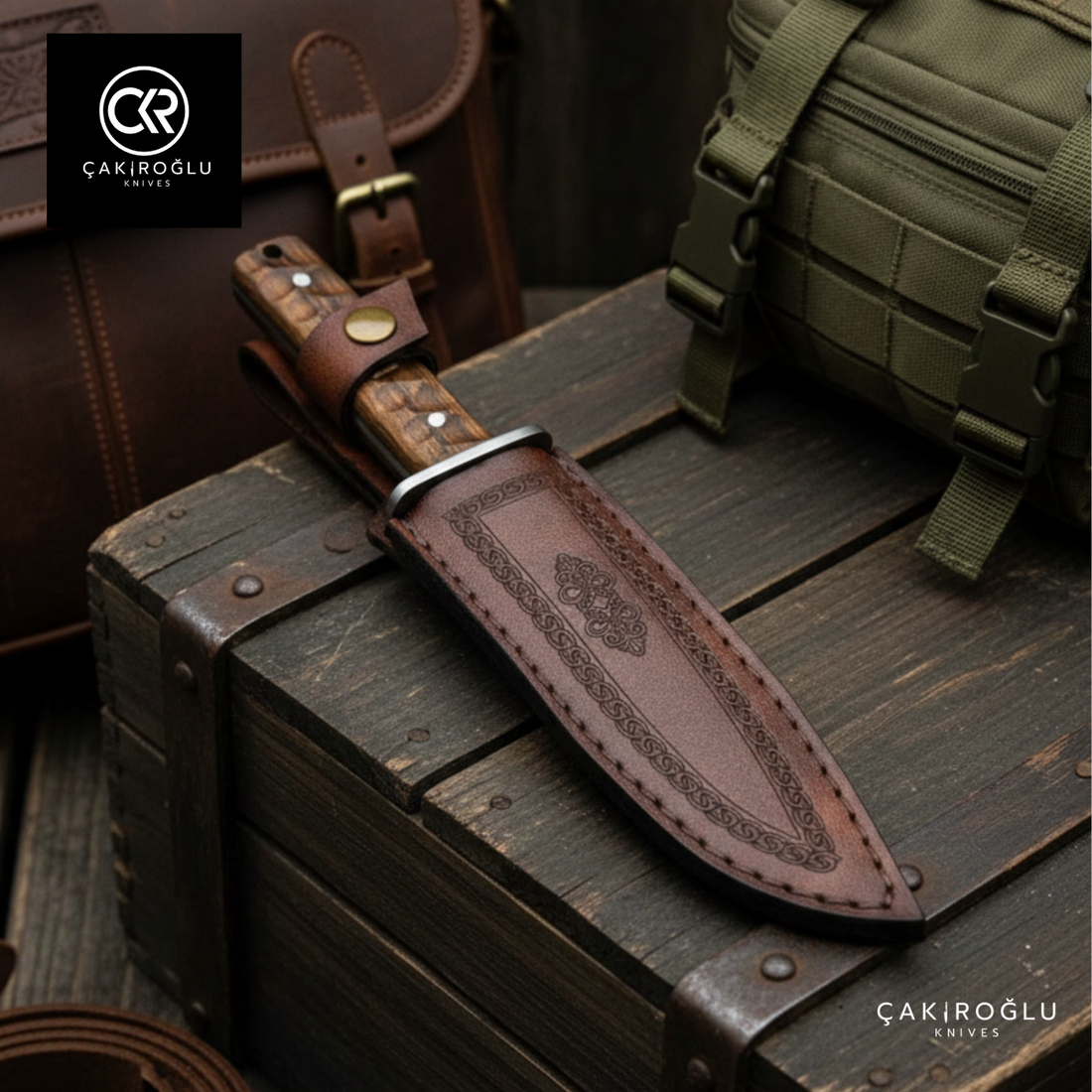 Handcrafted Outdoor Hunting Knife