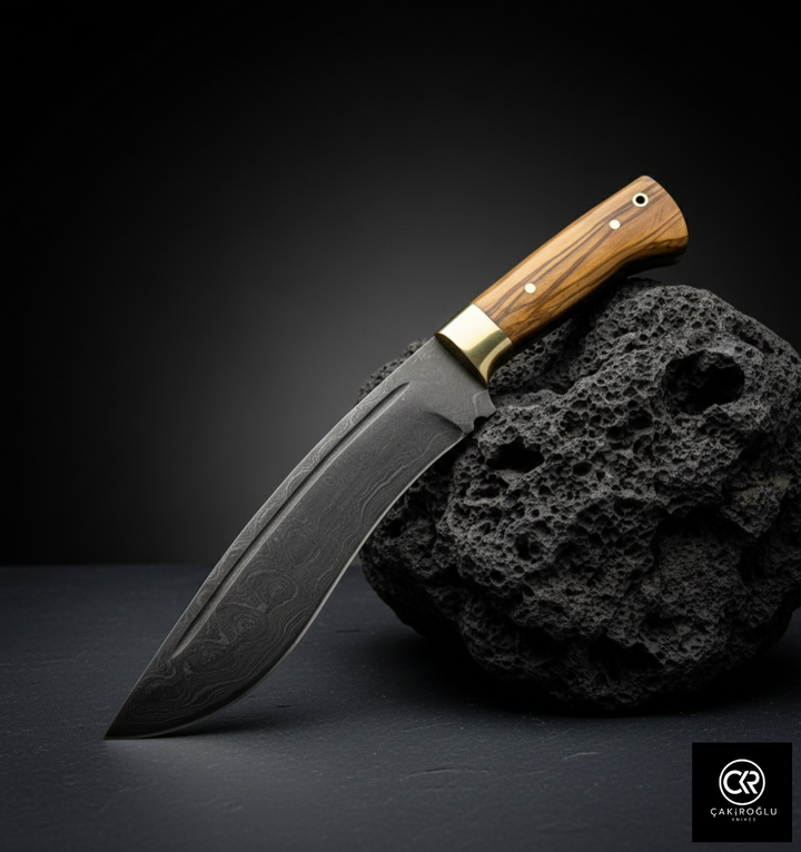 Handmade Custom-made Damascus Kukri