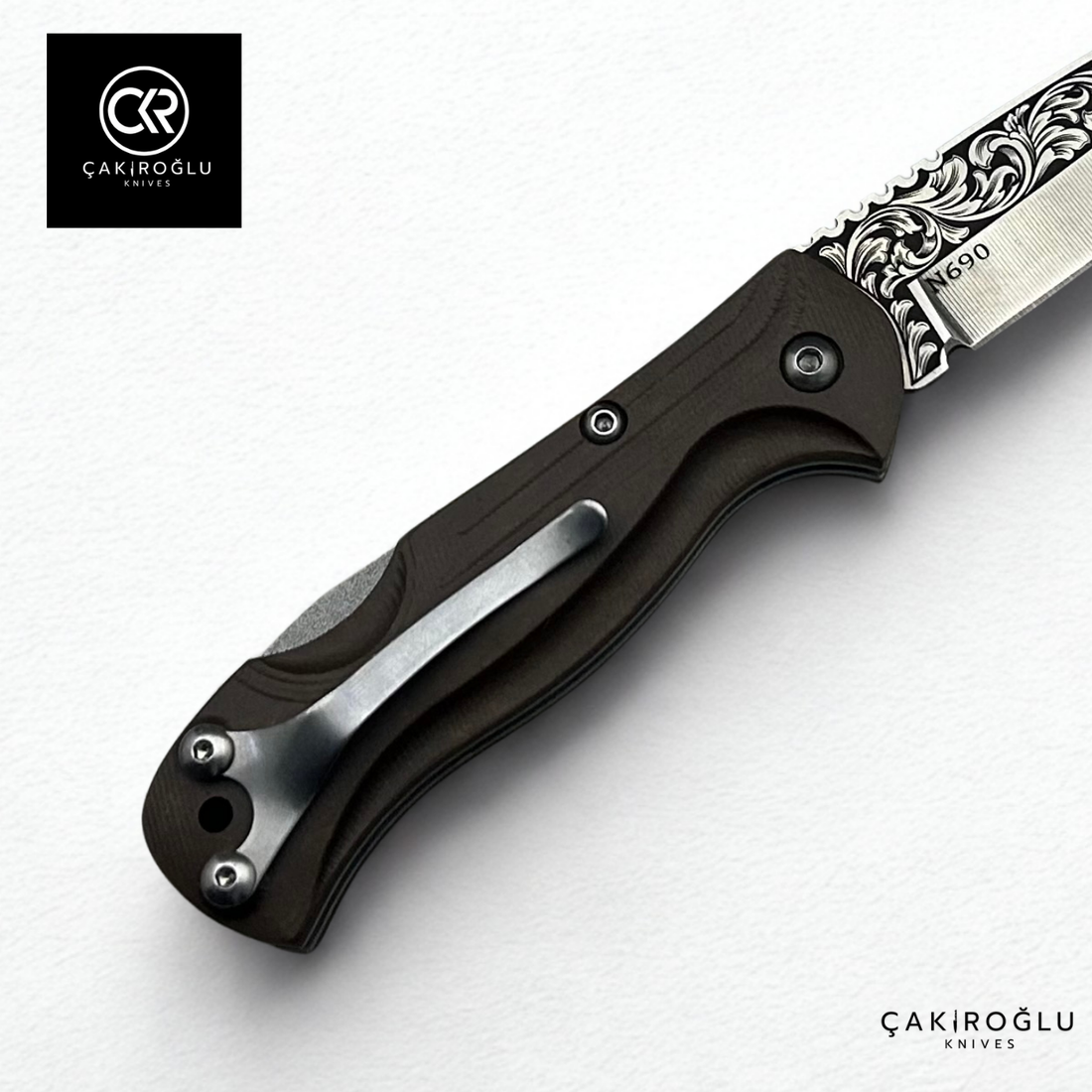 Nivora Lux - Handcrafted Folding Knife