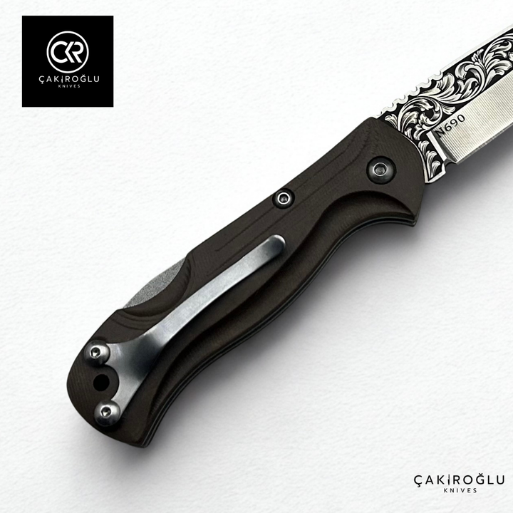 Nivora Lux - Handcrafted Folding Knife