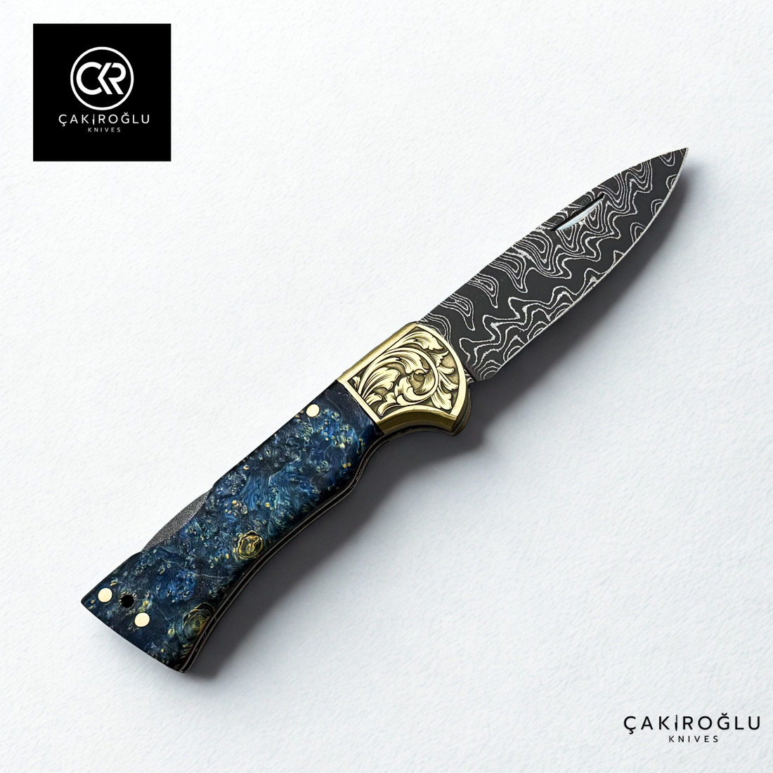 Corvus Series - Custom Handcrafted Folding Knife - Limited Edition