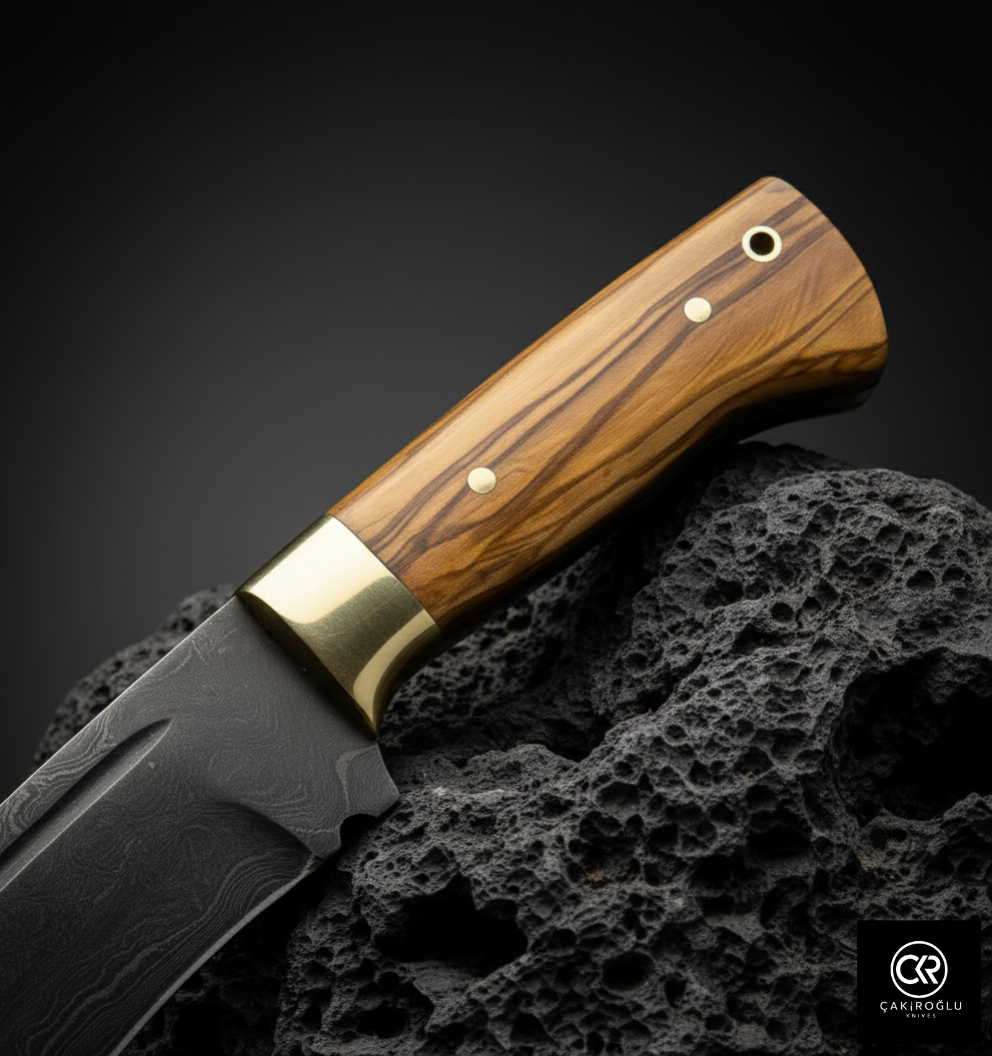 Handmade Custom-made Damascus Kukri