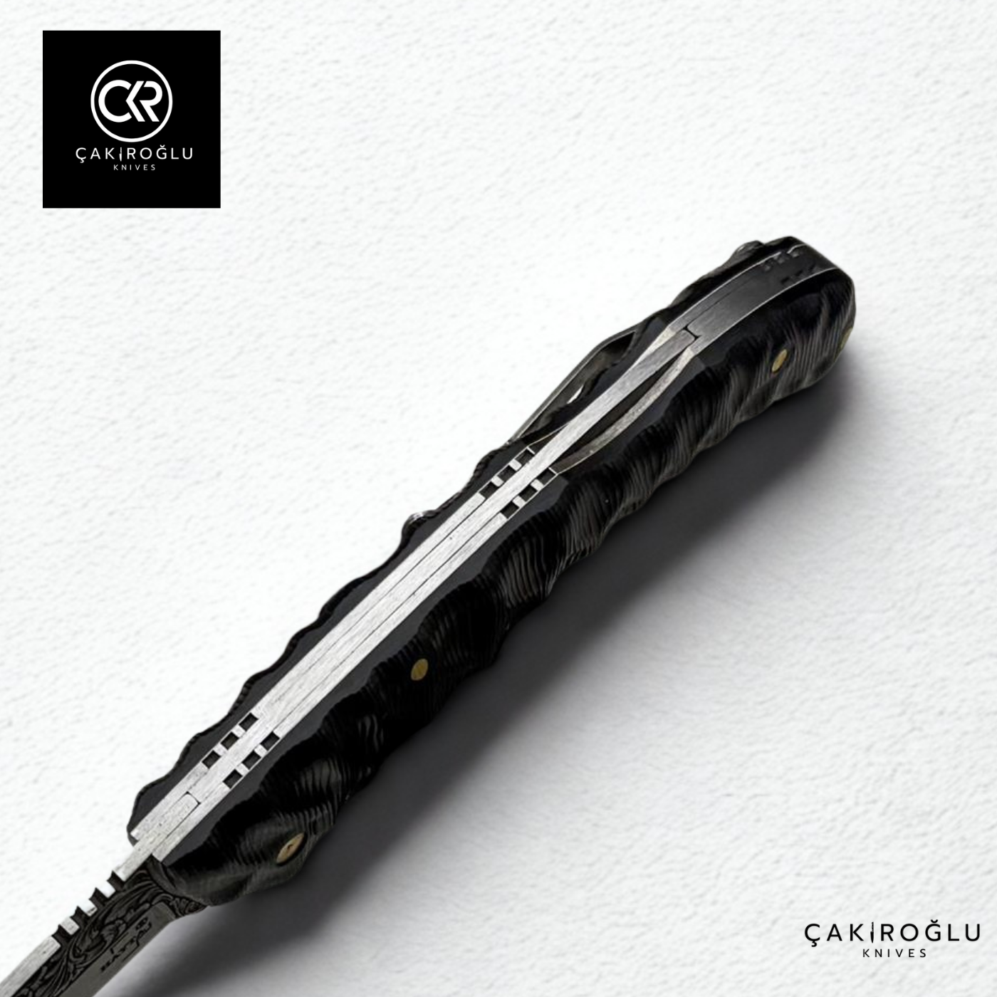 Hayta 856 - Handcrafted Tanto Model Folding Knife