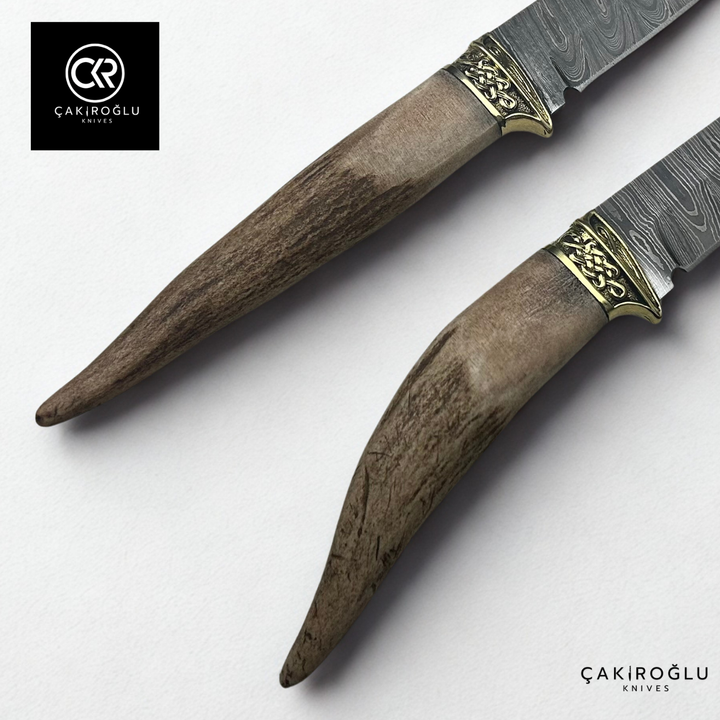 Hunter 921 Collector's Edition - Handcrafted Custom-made Damascus Steel Hunting Knife