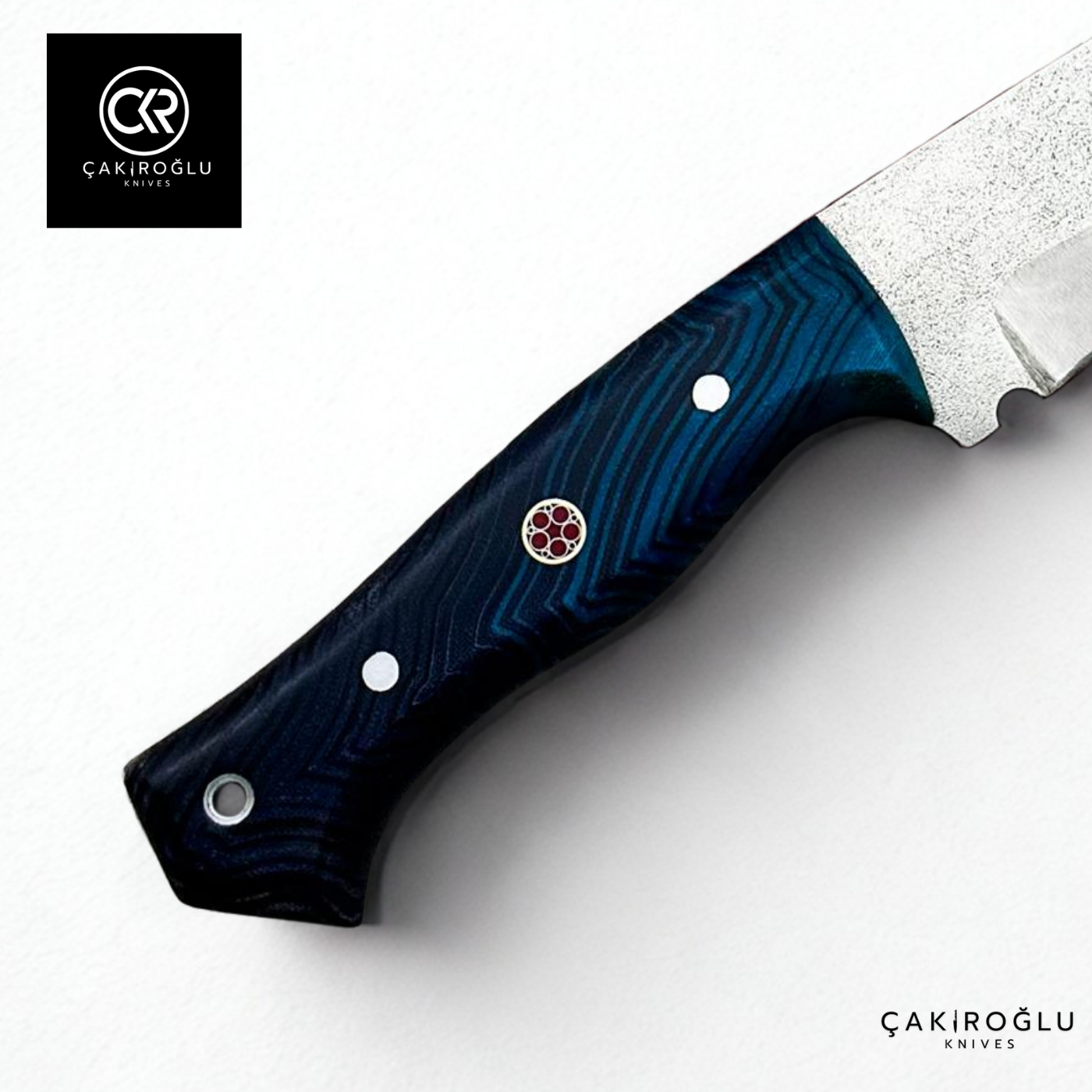 Handcrafted Custom-made Böhler N690 Steel & G-carta Handle Hunting Knife