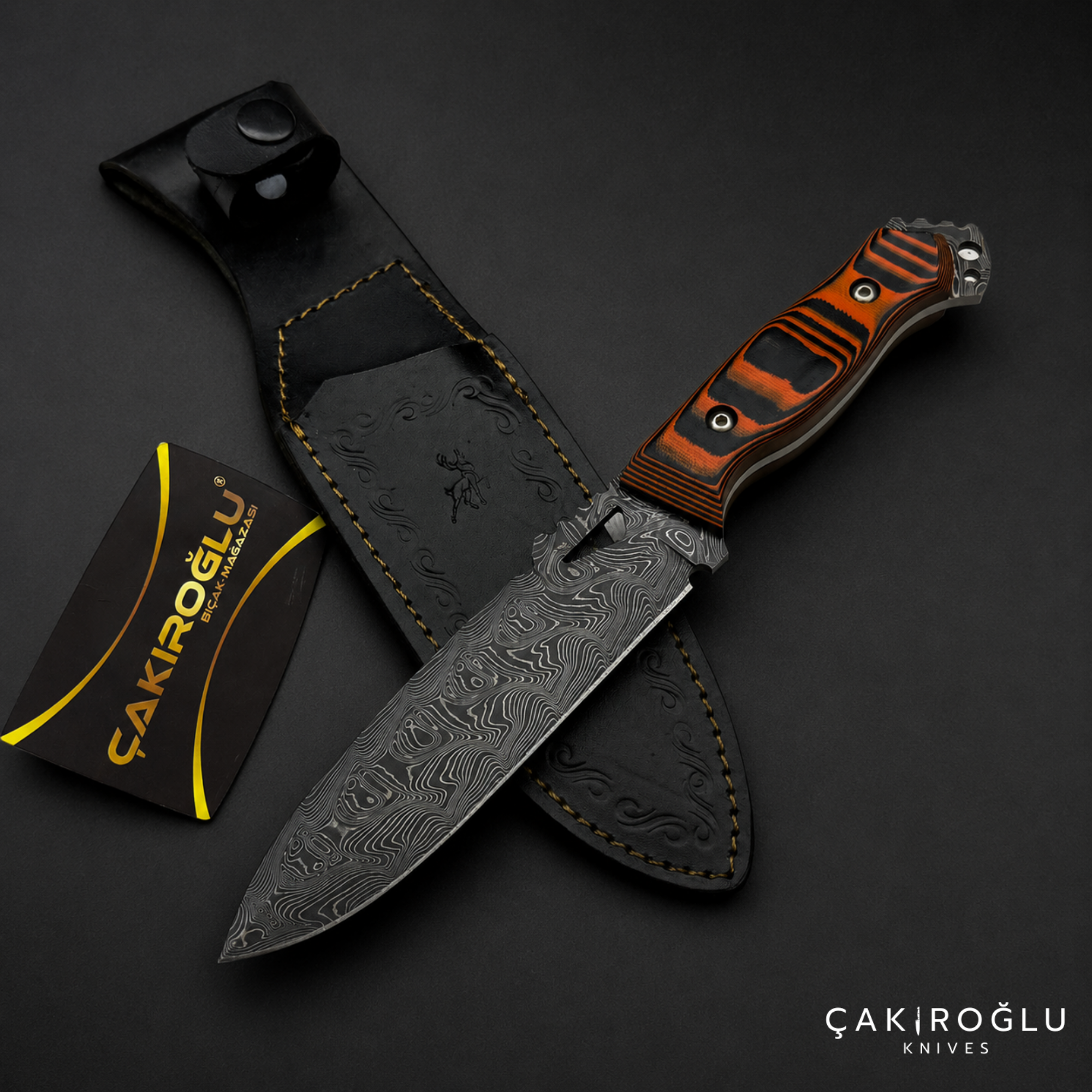 Strike Series Collection Edition Handcrafted Custom Hunt / Camping Knife