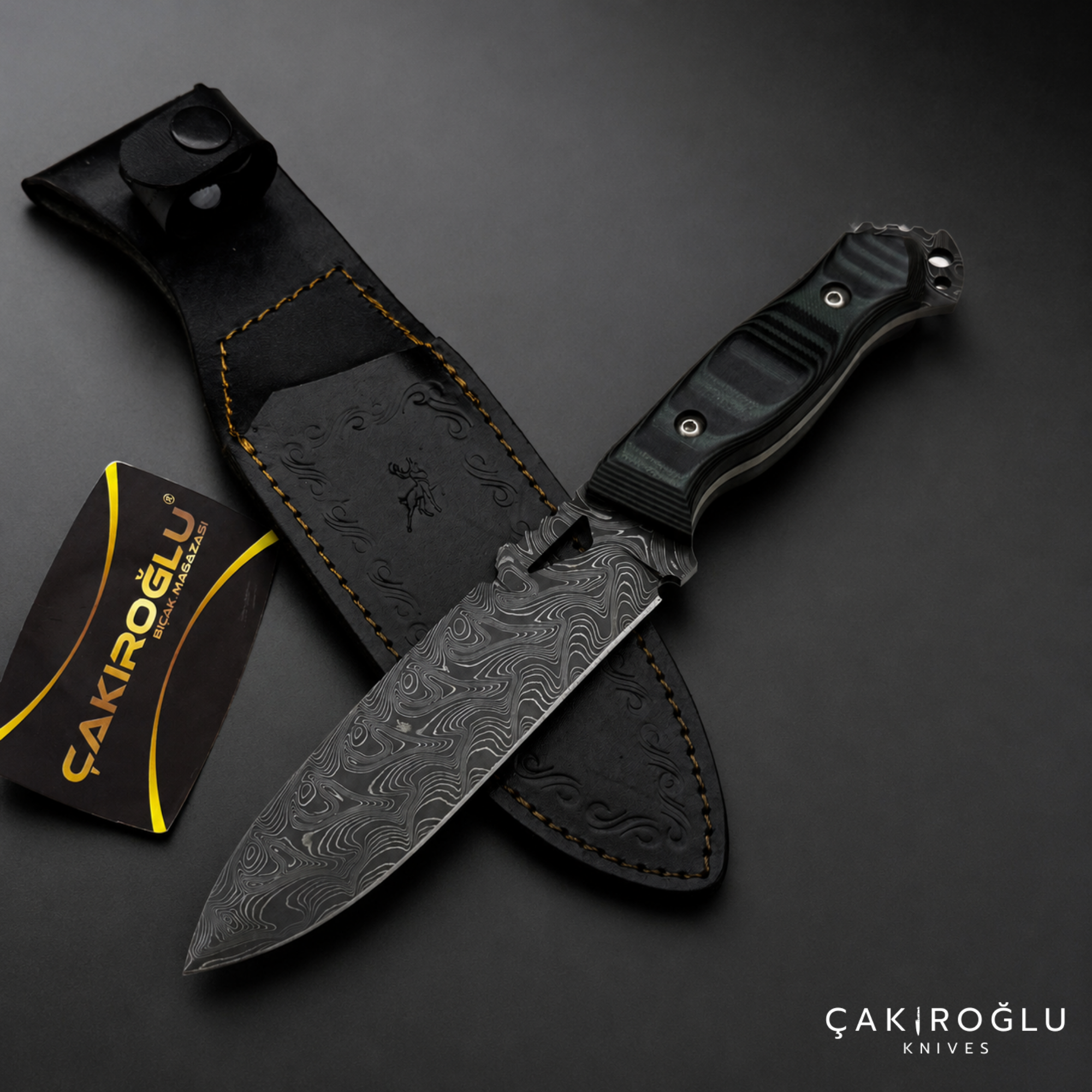 Strike Series Collection Edition Handcrafted Custom Hunt / Camping Knife