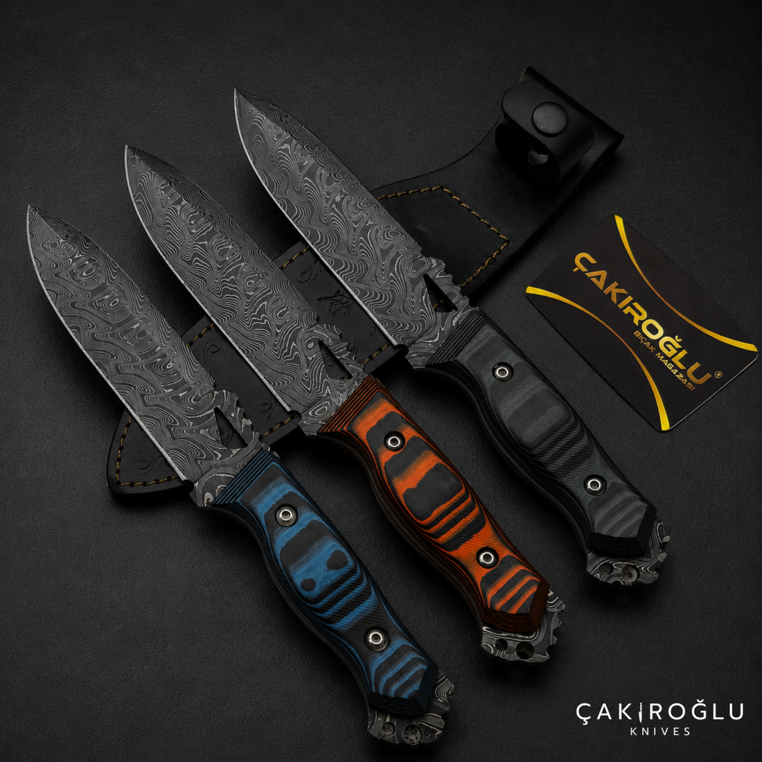 Strike Series Collection Edition Handcrafted Custom Hunt / Camping Knife