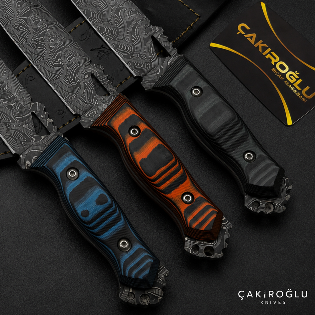 Strike Series Collection Edition Handcrafted Custom Hunt / Camping Knife