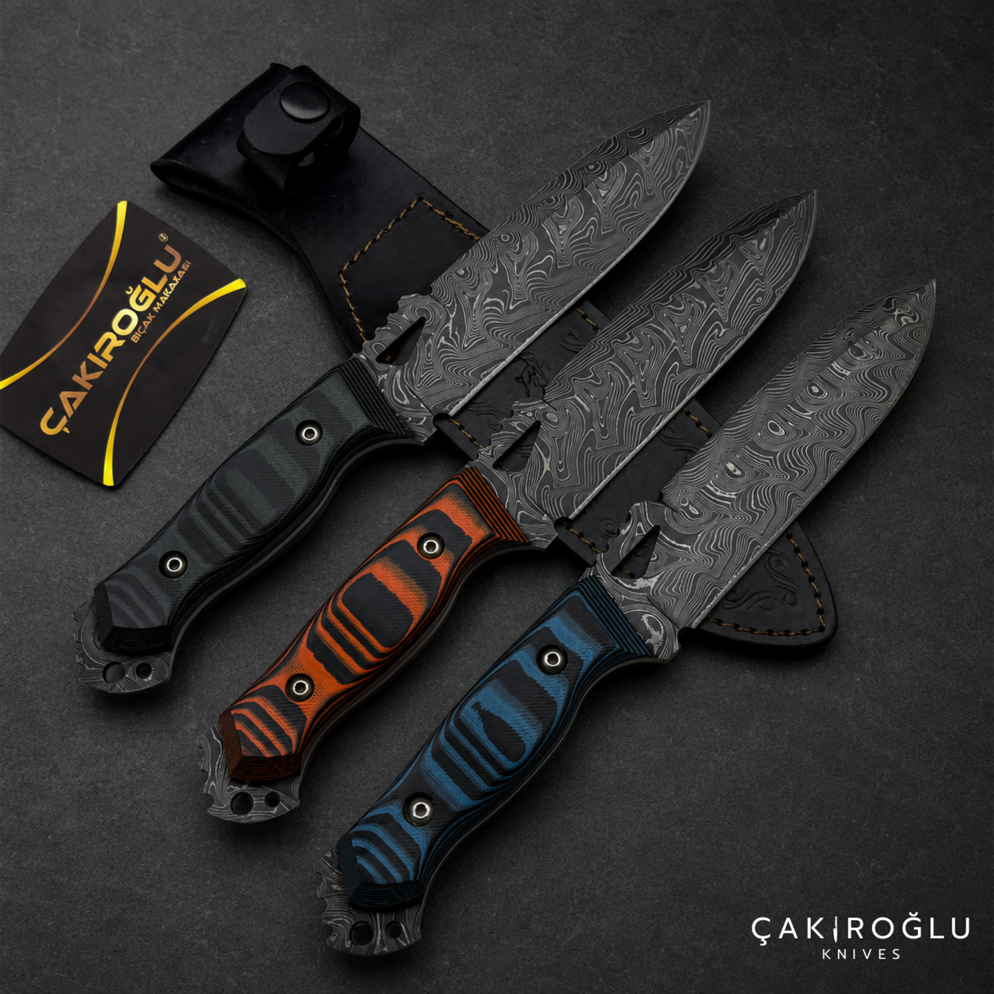 Strike Series Collection Edition Handcrafted Custom Hunt / Camping Knife