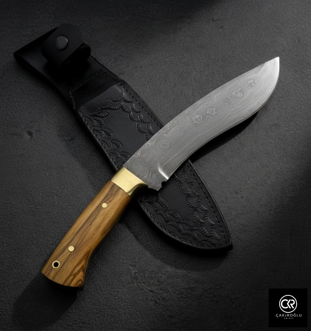 Handmade Custom-made Damascus Kukri