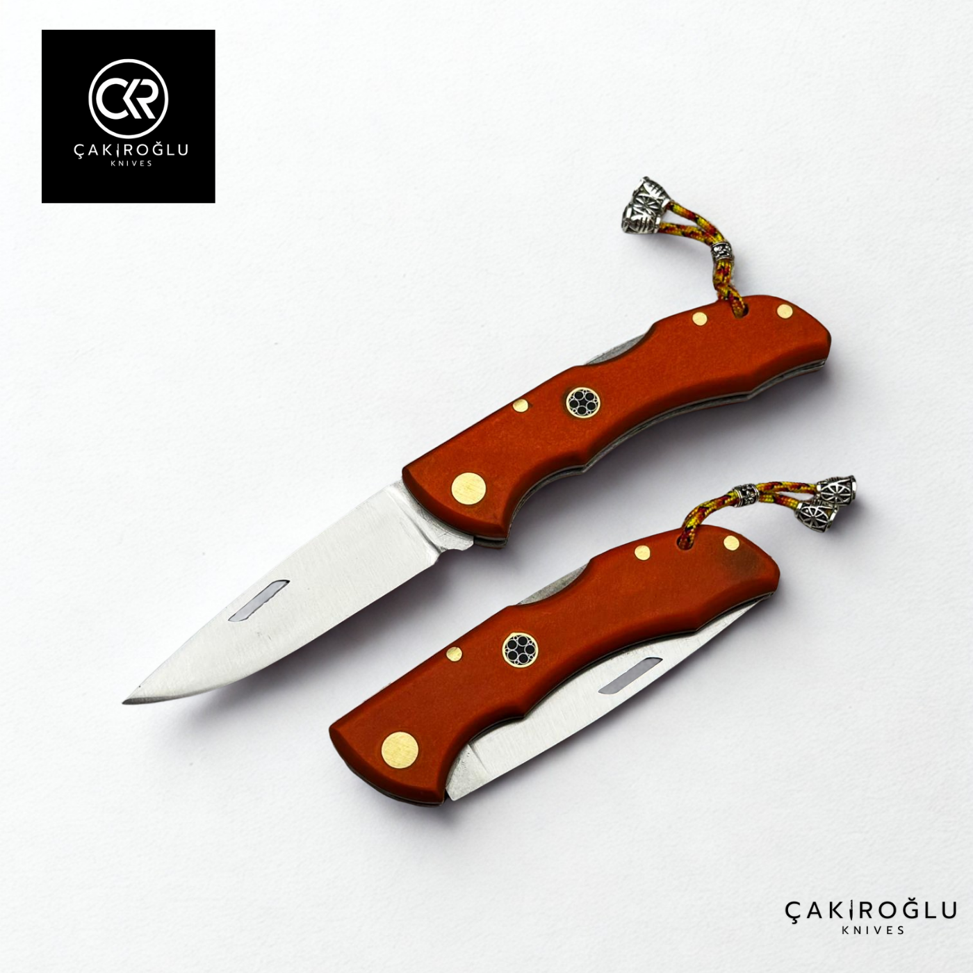 Showy Series Handcrafted Folding Knife - Micarta Handle